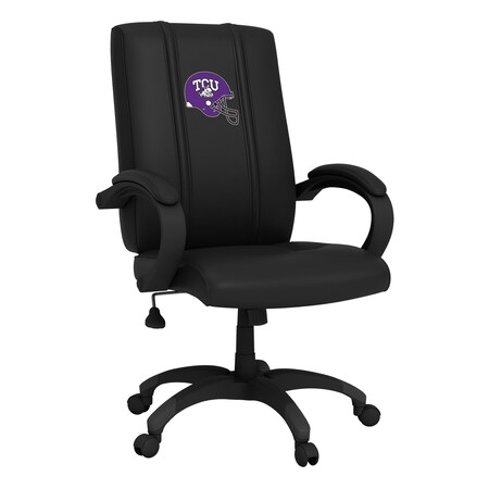 Dreamseat Office Chair 1000 with TCU Horned Frogs Alternate Logo XZOC1000-PSCOL13807